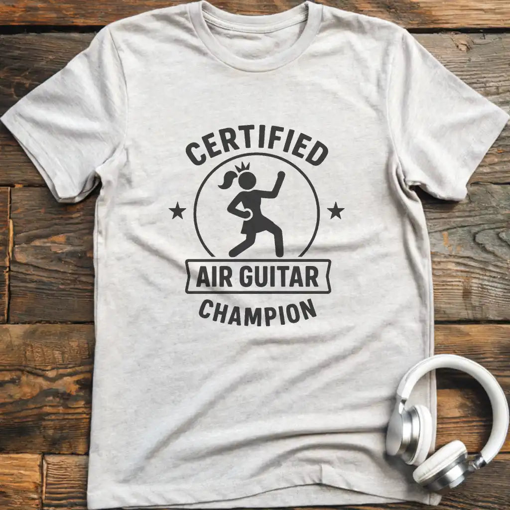 Certified Air Guitar F T-Shirt