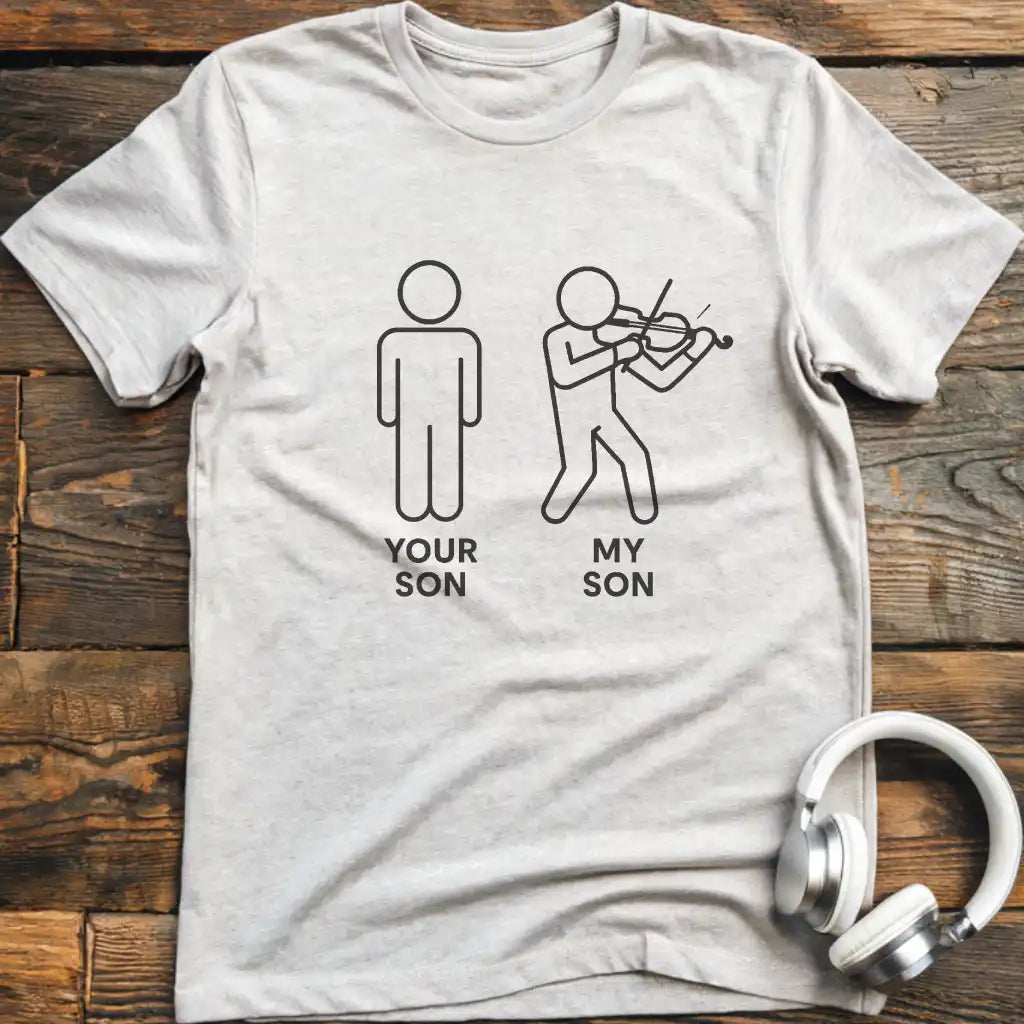 My Son Violin T-Shirt
