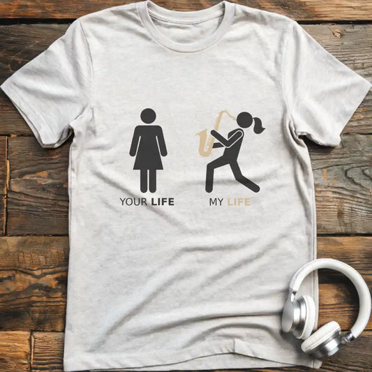 Life Sax Female T-Shirt