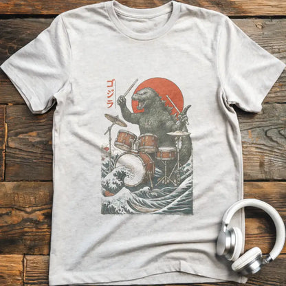 Godzilla Drums T-Shirt