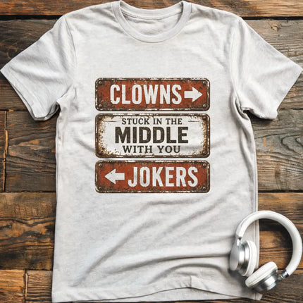 Clown Jokers Middle T-Shirt