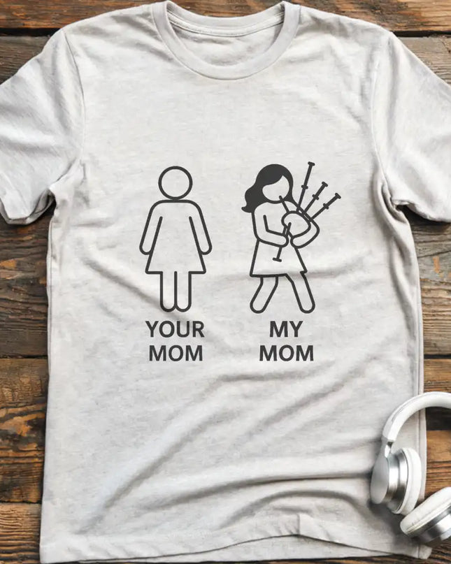 KIDS Mom Bagpipes T-Shirt