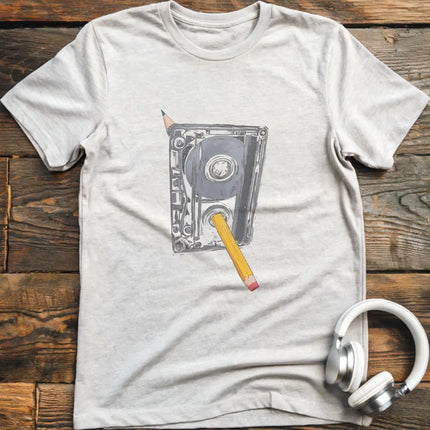 Cassette Pencil T-Shirt