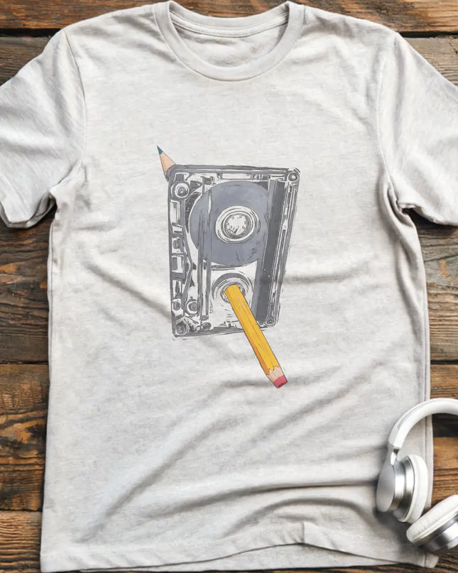 Kassettenstift-T-Shirt