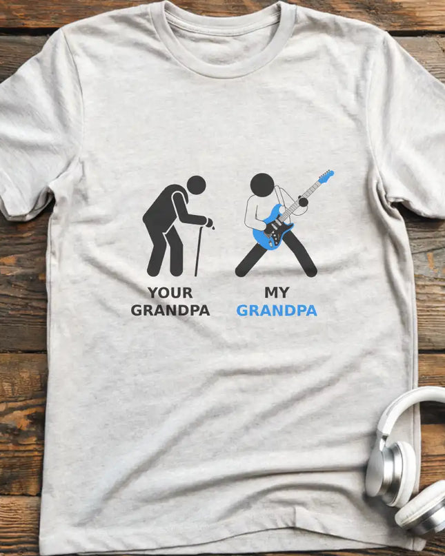 Grandpa Electric Guitar T-Shirt
