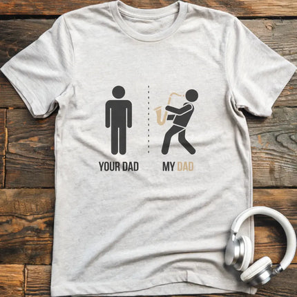 Mein Vater Saxophon T-Shirt