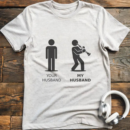 Husband Clarinet T-Shirt