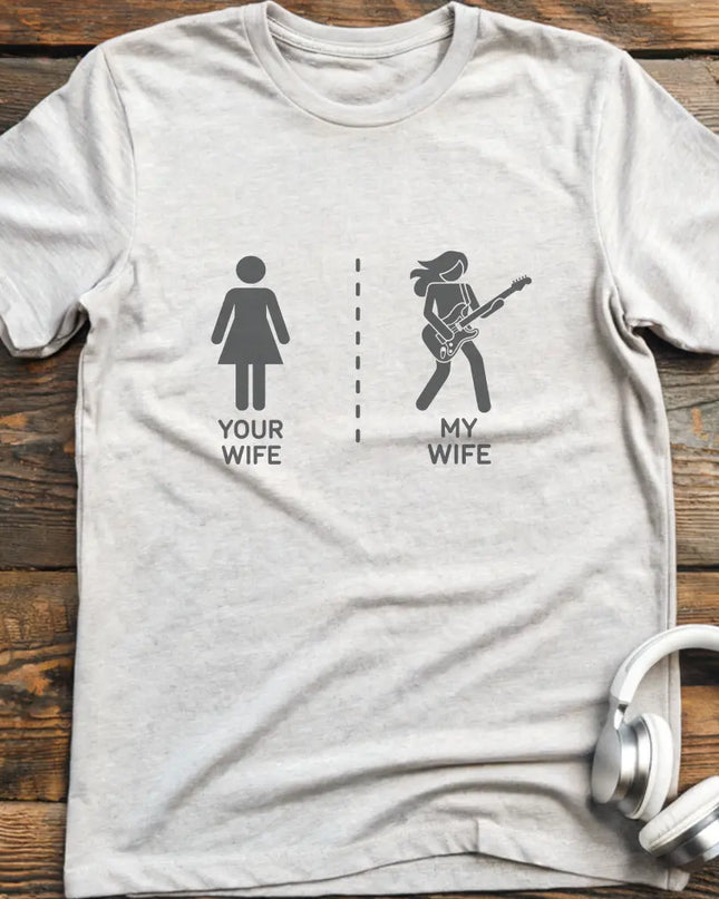 My Wife Guitar T-shirt