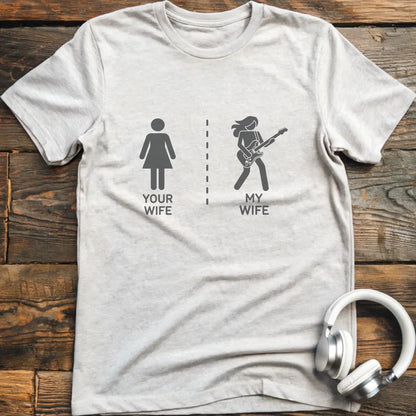 My Wife Guitar T-shirt