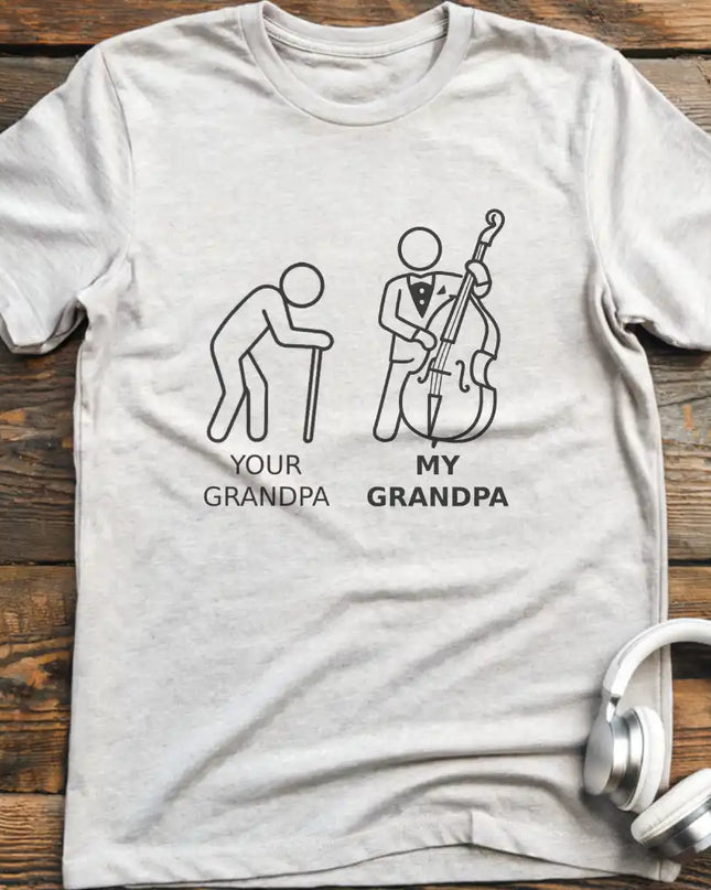 Grandpa Double Bass T-Shirt