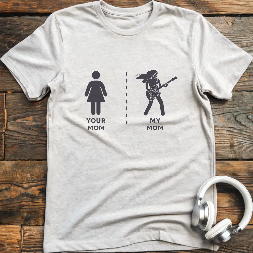 My Mom Guitar T-shirt