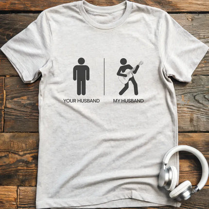 My Husband Guitar T-shirt