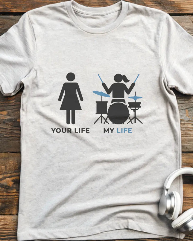 Life Drum Female T-shirt