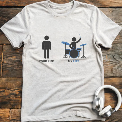 Life Drum Male T-shirt