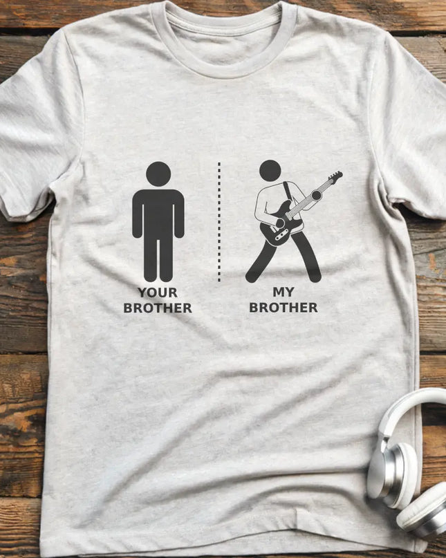 My Brother Guitar T-shirt