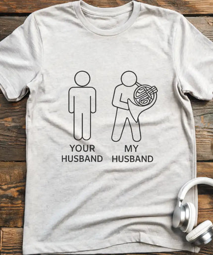 Husband French Horn T-Shirt