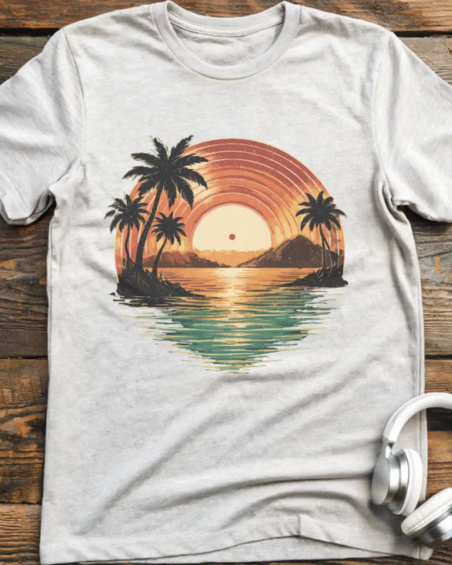 Tropical Vinyl T-Shirt