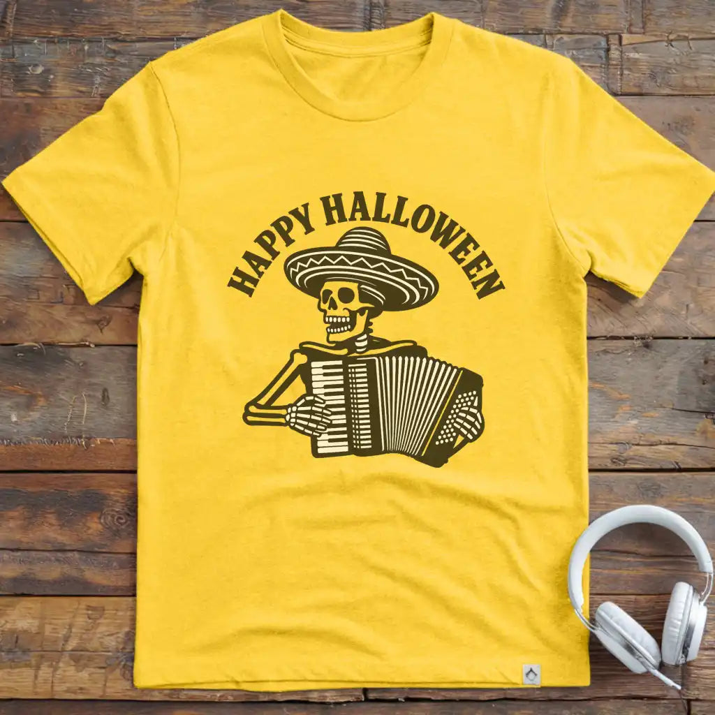 Skeleton Accordion T-Shirt